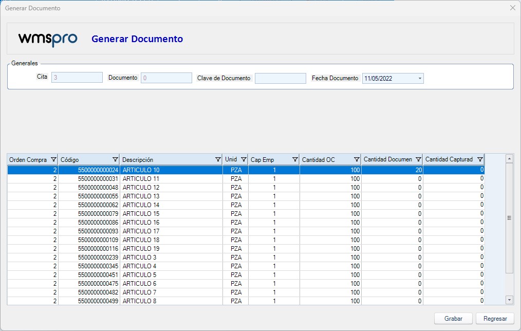 Generar Documento